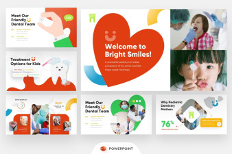 Healthcare Denties RR PowerPoint Template